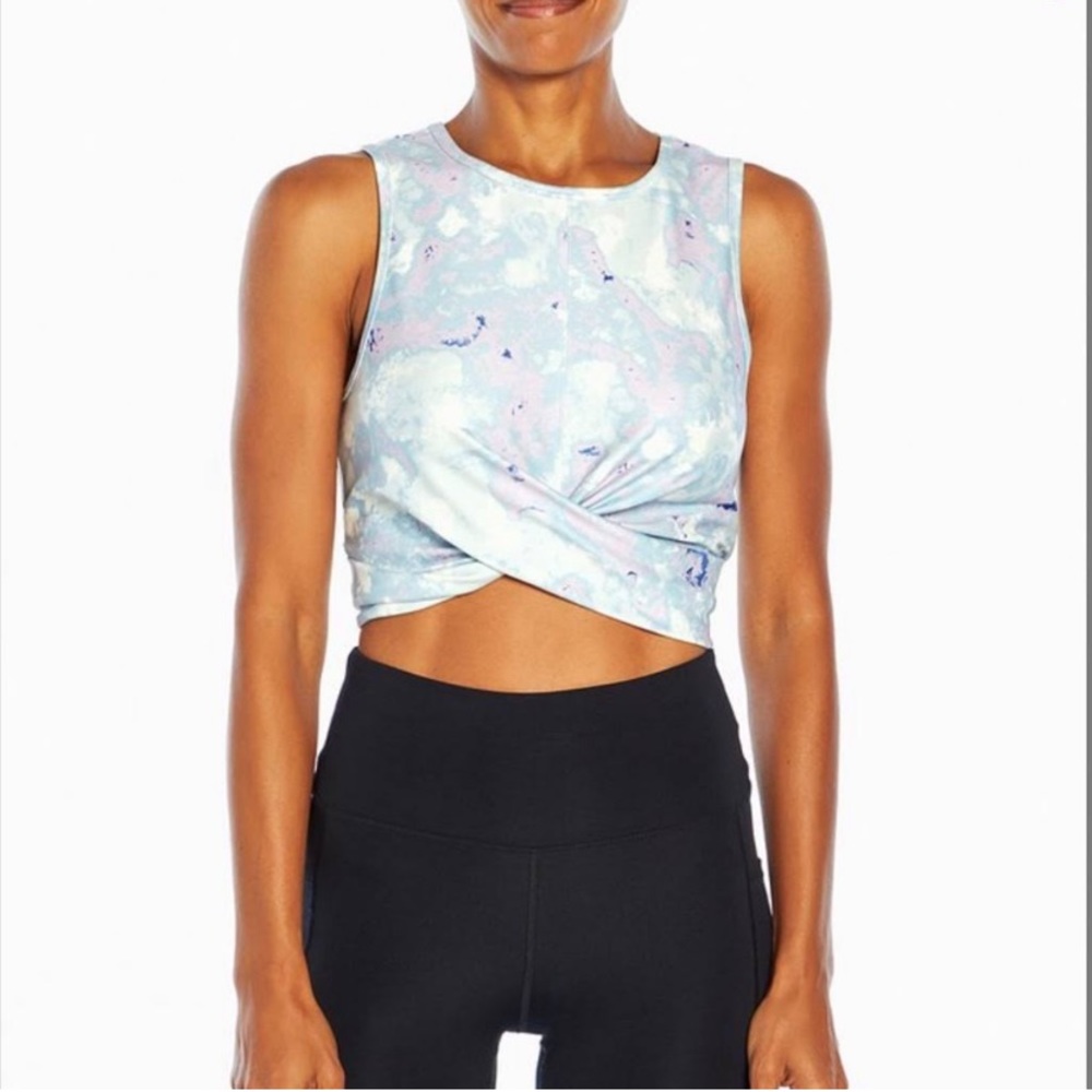 Wildfox tie dye twist tank size small NWT